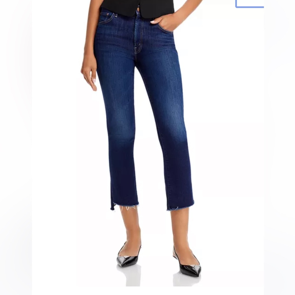 Mother Brand The Insider Crop Step Fray